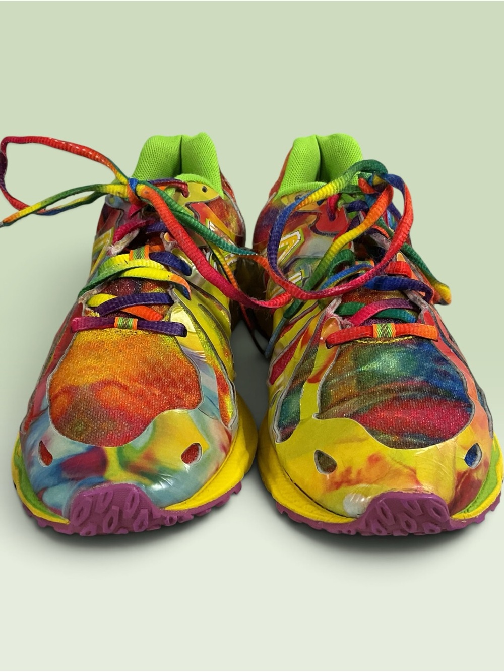 New Balance Women's 890v3 "Tie-Dye Rainbow" Size 8 Multi-color Running Shoe.